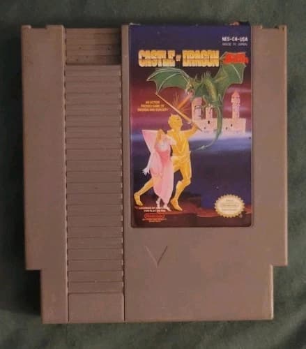 Castle of Dragon (Nintendo Entertainment System, 1990) Tested and Working