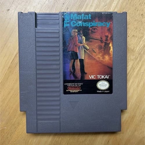 The Mafat Conspiracy NES Cartridge Only *Tested*