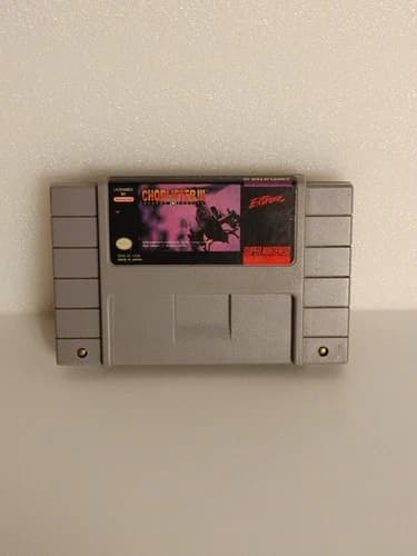 Choplifter III (Super Nintendo Entertainment System, 1994). Game Only