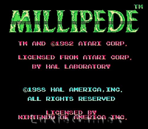 Millipede - Classic NES Nintendo Arcade Game