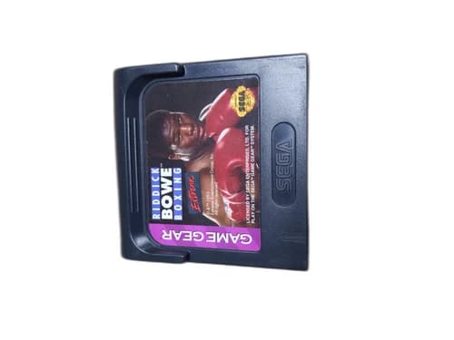 Riddick Bowe Boxing Sega Game Gear Cartridge Only