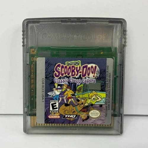 Scooby-Doo Classic Creep Capers Nintendo Game Boy Color Tested