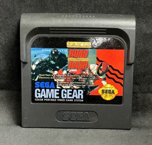 Road Rash (SEGA Game Gear) Tested Cartridge