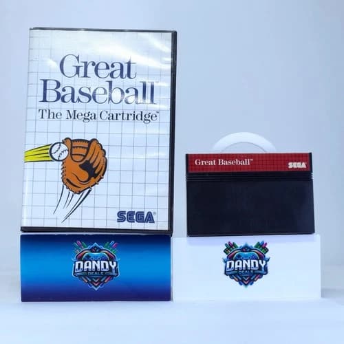 Great Baseball Authentic, Tested - Sega Master System