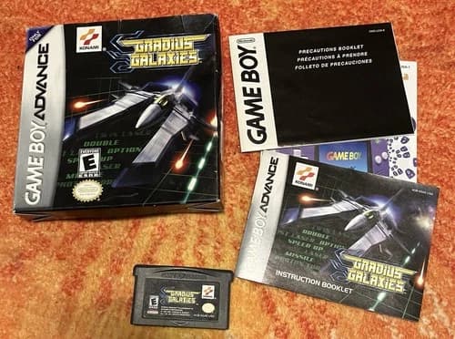 COMPLETE Gradius Galaxies for Game Boy Advance.