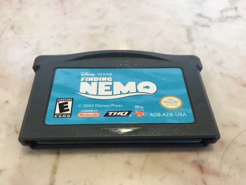 Disney Pixar’s Finding Nemo - Nintendo GameBoy Advance Game- Cleaned & Tested
