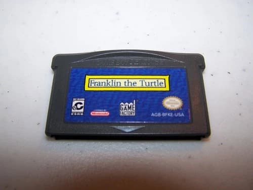 Franklin the Turtle Nintendo Game Boy Advance SP Game