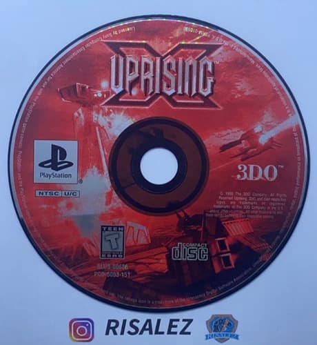 Uprising X - Sony Playstation 1 PS1 - Game Disc only