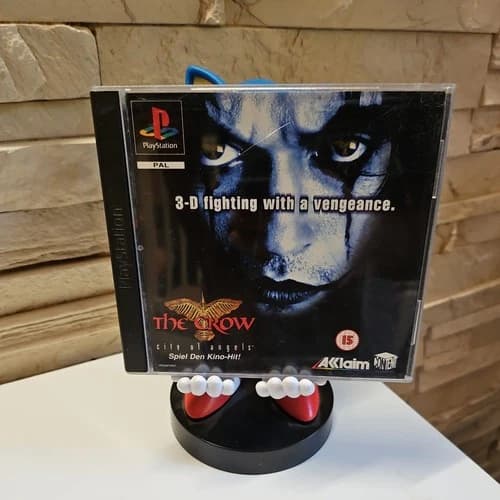 Playstation 1 PS1 - The Crow - City of Angels - CIB EXCELLENT**