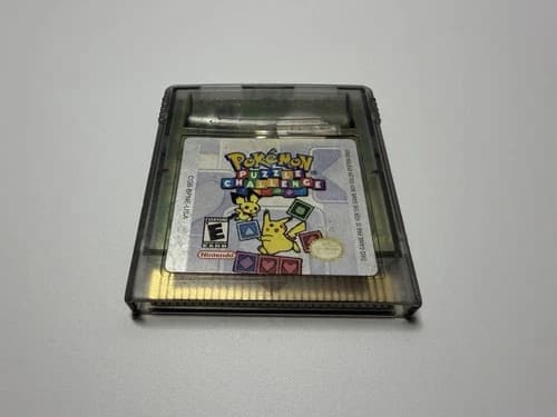 Pokémon Puzzle Challenge Gameboy Color Used Great Condition Tested Works