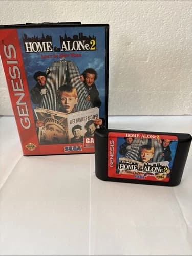 Sega Genesis Game Home Alone 2 Lost In New York