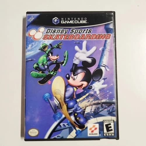 Gamecube Disney Sports Skateboarding CIB Tested Rare - Pre-owned
