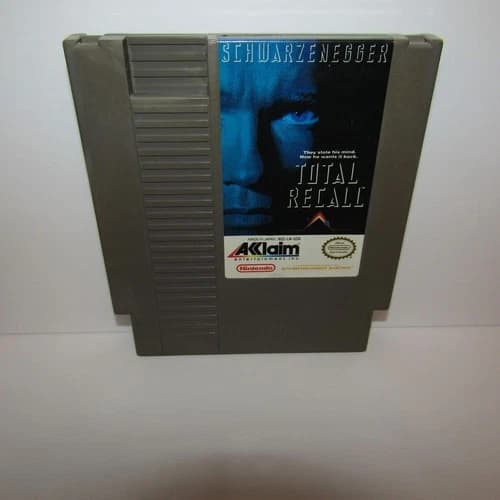 Total Recall Nintendo NES Video Game Cartridge Only Tested & Working Clean Pins
