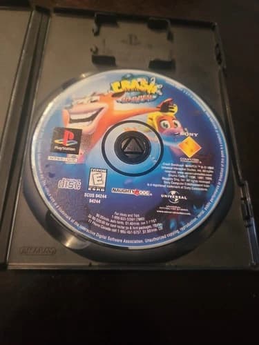 Crash Bandicoot: Warped (PlayStation 1, PS1) - Disc Only