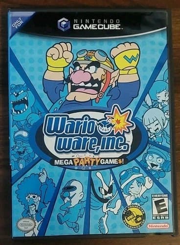 WarioWare: Mega Party Games (Gamecube) CIB, AUTHENTIC, TESTED WORKING