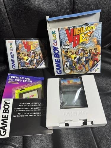 Vigilante 8 (Nintendo Gameboy Color GBC) Complete in Box