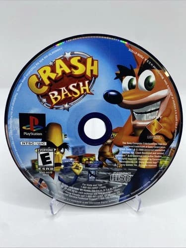 Crash Bash (Sony PlayStation 1, 2000) PS1 DISC ONLY