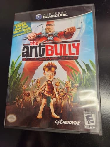 The Ant Bully (Nintendo GameCube, 2006) Complete with manual clean disc