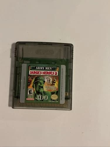 Army Men: Sarge's Heroes 2 (Nintendo Game Boy Color, 2000) Cartridge Only