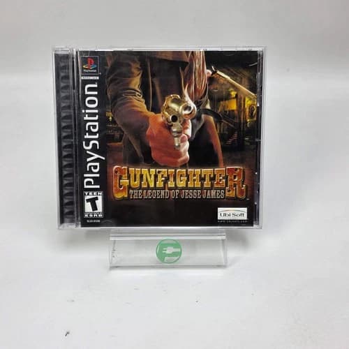 Gunfighter The Legend of Jesse James (Sony PlayStation 1 PS1, 2001)