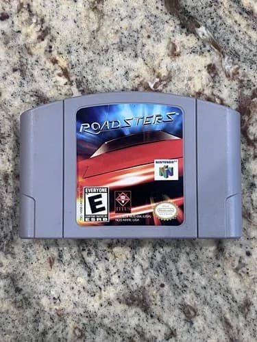 Roadsters Nintendo 64 N64 Cartridge Only Tested & Working FAST SHIPPING
