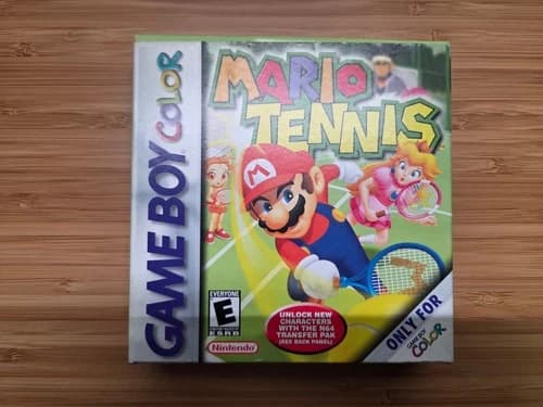 Mario Tennis (Nintendo Game Boy Color, 2001) - CIB