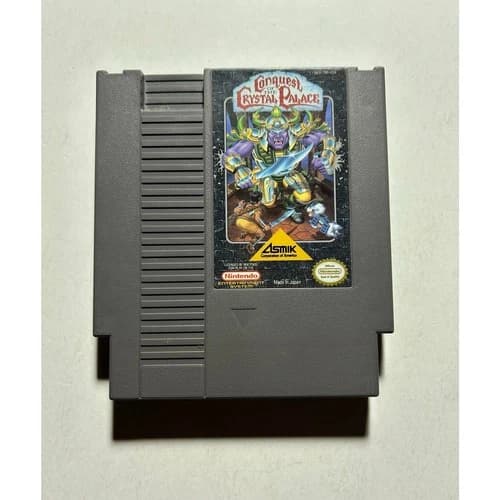 Conquest of the Crystal Palace (Nintendo NES) Works Authentic🔥