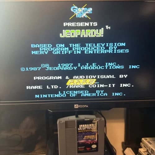 JEOPARDY! - Nintendo NES Game