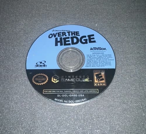 Over the Hedge Nintendo GameCube Disc Only G74