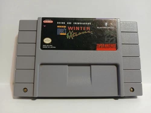 Tommy Moe's Winter Extreme: Skiing & Snowboarding (Super Nintendo) SNES game