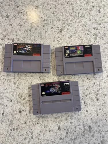 Super Nintendo Games GP-1, Spawn, R-Type Snes