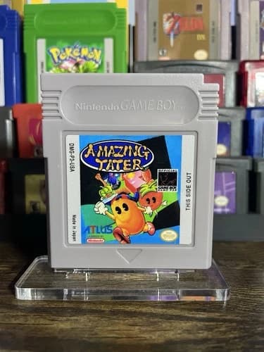 Amazing Tater Nintendo Game Boy Gaming Cartridge Rare