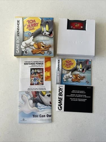 Tom and Jerry Tales (Nintendo Game Boy Advance, 2006) CIB Warner Bros Complete