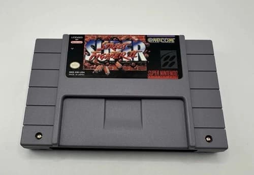 SUPER STREET FIGHTER II 2 (SUPER NINTENDO SNES, 1992) TESTED WORKING AUTHENTIC