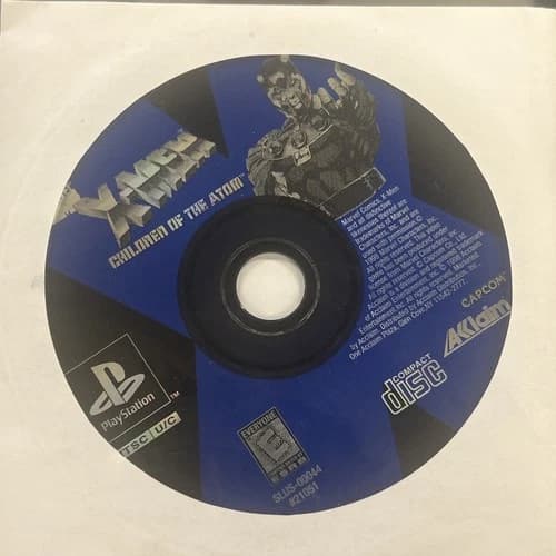 X-Men: Children of the Atom (Sony PlayStation 1, 1998) Disc Only Tested
