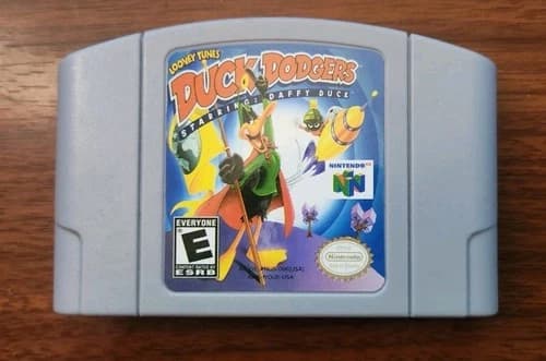 Looney Tunes Duck Dodgers Daffy Duck Nintendo 64 (N64)
