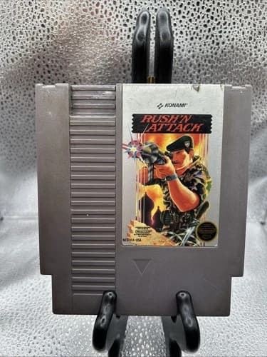 Rush'n Attack (Nintendo NES, 1987) Cartridge Only Tested