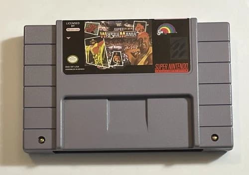 Super Wrestlemania WWF (Super Nintendo, 1992) SNES Cart Only! Authentic Original