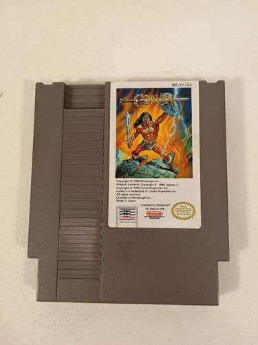 Conan: The Mysteries of Time (Nintendo Entertainment System, 1991) AUTHENTIC NES