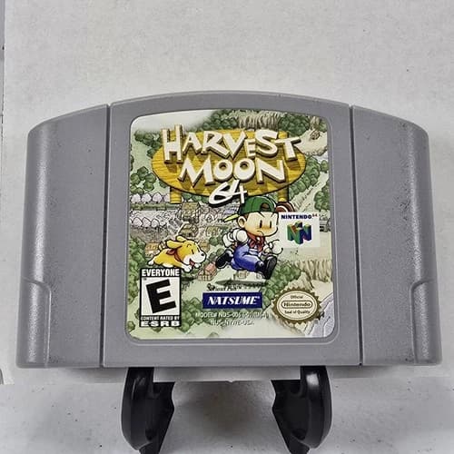 Harvest Moon 64 - Authentic N64 Game Cartridge