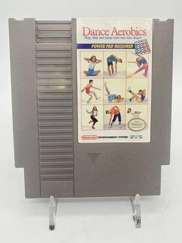 Nes - Dance Aerobics Nintendo Entertainment System Cart Only Tested