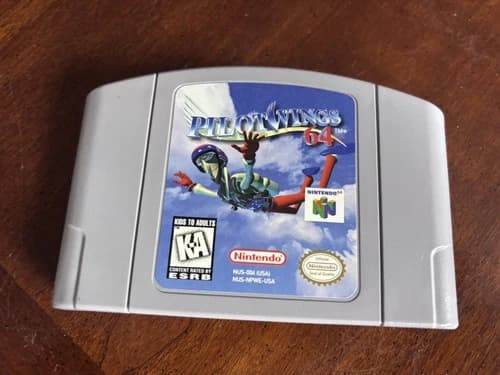 Pilotwings 64 - Nintendo 64, N64 - tested and good condition