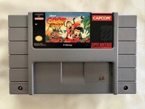 Disney's Goof Troop (Super Nintendo, 1993) Goofy Movie SNES Game!