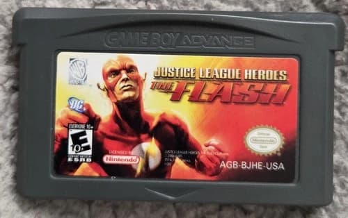 Justice League Heroes: The Flash (Nintendo Gameboy Advance GBA) Cart Only!!!