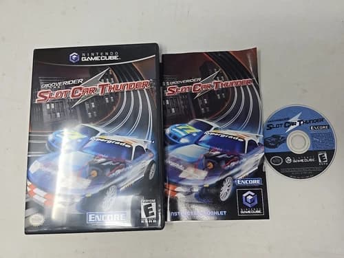 Grooverider: Slot Car Thunder (Nintendo GameCube, 2003) Complete