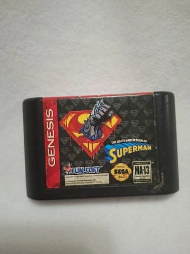 The Death And The Return Of Superman For Sega Genesis