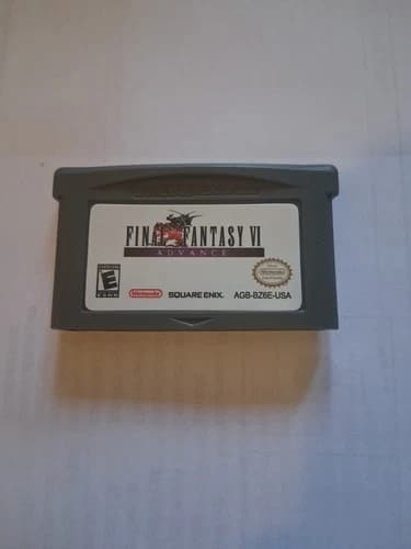 GBA Final Fantasy VI Advance Version (Game Boy Advance, 2007) Tested USA SALE