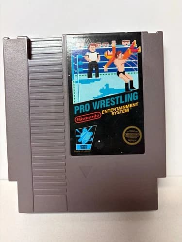 Pro Wrestling - Nintendo NES Game Cartridge - Authentic Cartridge Only