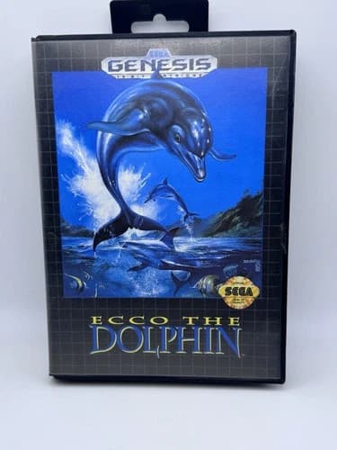 Ecco the Dolphin (Sega Genesis, 1992) Tested Complete