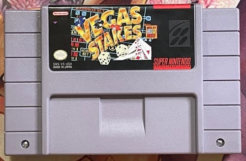 Vegas Stakes - English - Super Nintendo Entertainment System 1993
